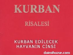 Kurbanlık Hayvanlar  ve  Kurban Edilecek Hayvanın Cinsi